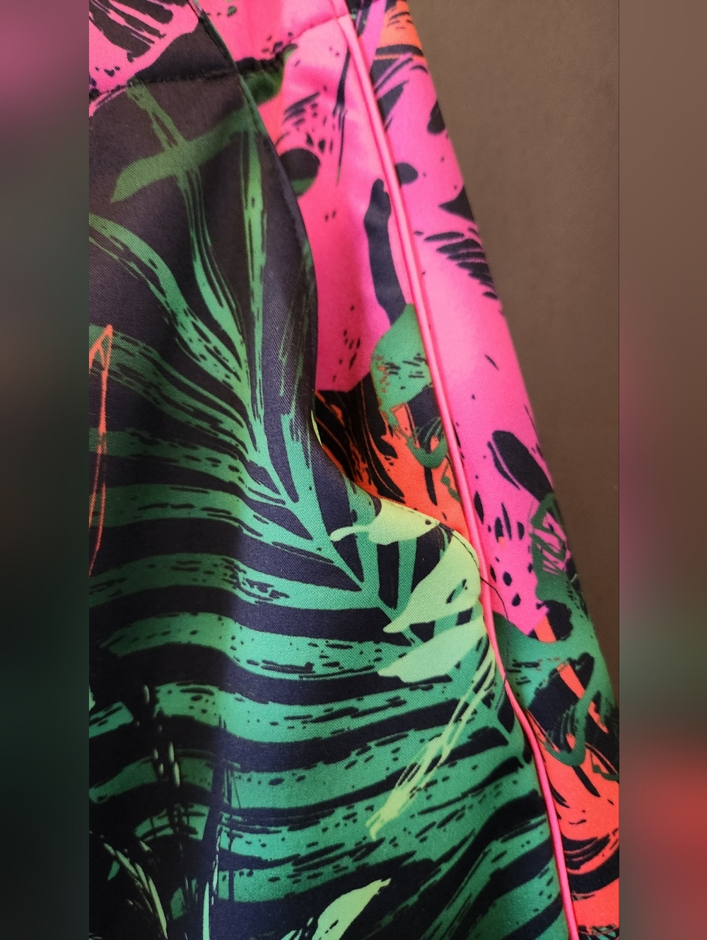 Lady Hagen Multicolored Tropical Print Skort - Picture 3 of 7